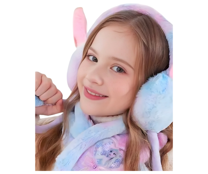 Ear Muffs for Winter for Kids | Moving ear Bunny Earmuffs for Girls, Boys, Women